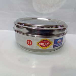 STAINLESS STEEL CHAPATI / PURI DABBA (NO:11)
