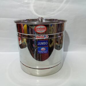 STAINLESS STEEL FUNCTION SHEER DABBA DELUXE (JUMBO)