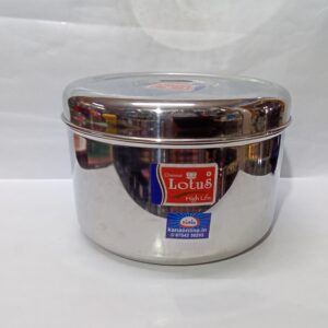 STAINLESS STEEL HALF DABBA (NO:16)