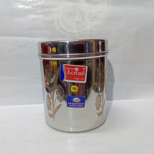 STAINLESS STEEL STORAGE CONTAINER (NO:15)