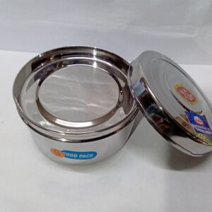 STAINLESS STEEL FOOD PACK LUNCH BOX/TIFFIN BOX (NO:9)