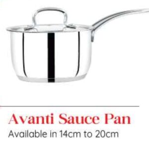 MAHAA STAINLESS STEEL SAUCE PAN