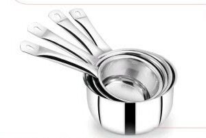 MAHAA STAINLESS STEEL DURA SAUCE PAN SET