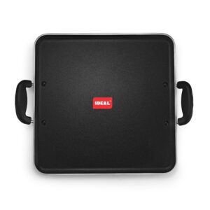 IDEAL Ever Non-Stick Square Pathiri Tawa for dosa chappati Gas top Compatible (33x36) Brand: IDEAL