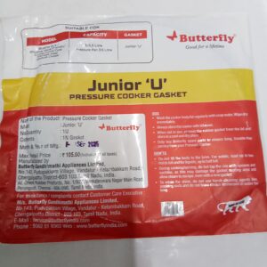 BUTTERFLY-JUNIOR 'U' PRESSURE COOKER GASKET