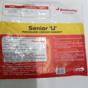 BUTTERFLY (SENIOR 'U') PRESSURE COOKER GASKET