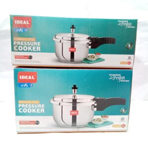 IDEAL EVA PLUS STAINLESS STEEL COOKER(2 LTR / 3 LTR) COMBO OFFER
