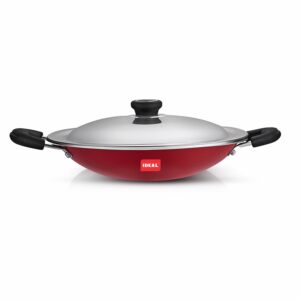 Ideal Ever Non-stick Appam Pan with stainless steel Lid  (22 cm)