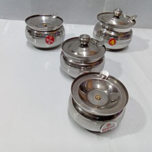 STAINLESS STEEL GHEE POT