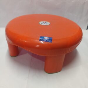 Round Heavy-Duty Multipurpose Stool (Orange)