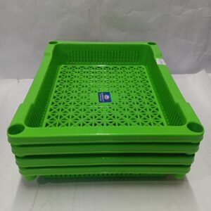 Stackable 3-Tier Multipurpose Rack Kit (Lime Green)