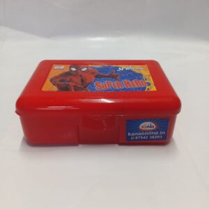 Spider-Man "Super Hero" Edition Dual-Compartment Plastic Lunch Box for Kids