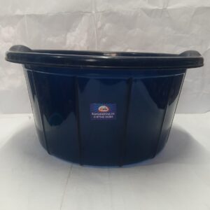 Plastic Utility Basin - Navy Blue