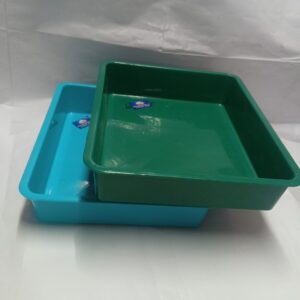 Heavy-Duty Deep Rectangular Utility Trays