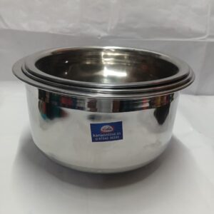 Stainless steel Adukku Pathiram Set ( Stainless Steel Storage Bowl / Vessel)
