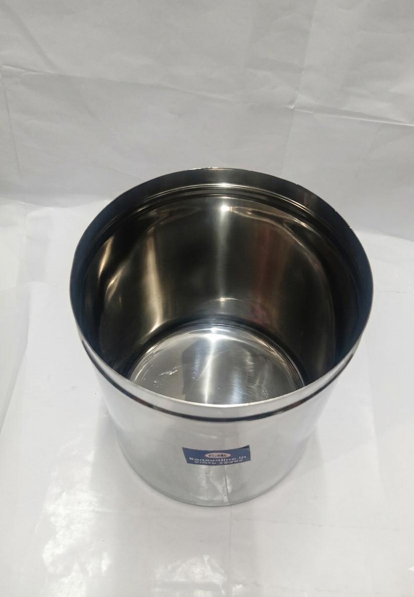 Stainless Steel SAMBADAM Set of Three( Stainless Steel Storage container ) - Image 3
