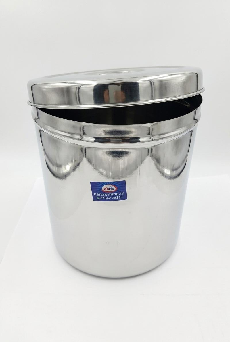 Stainless Steel SAMBADAM Set of Three( Stainless Steel Storage container ) - Image 4
