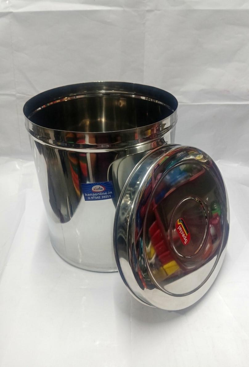 Stainless Steel SAMBADAM Set of Three( Stainless Steel Storage container ) - Image 5