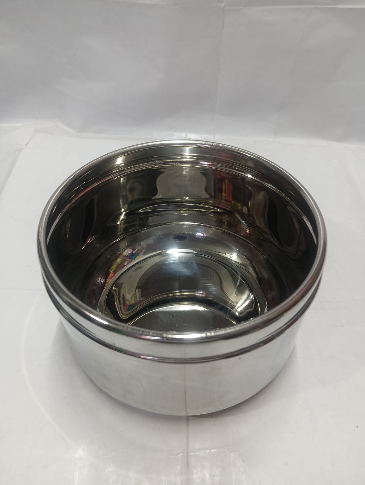 Stainless Steel Adukku Pathiram (Stainless Steel Multi-Size Storage Container Set of Four) - Image 2