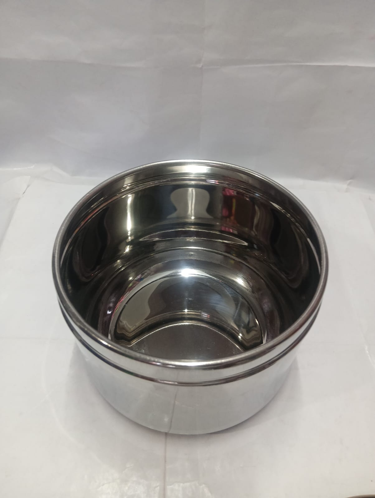 Stainless Steel Adukku Pathiram (Stainless Steel Multi-Size Storage Container Set of Four) - Image 5