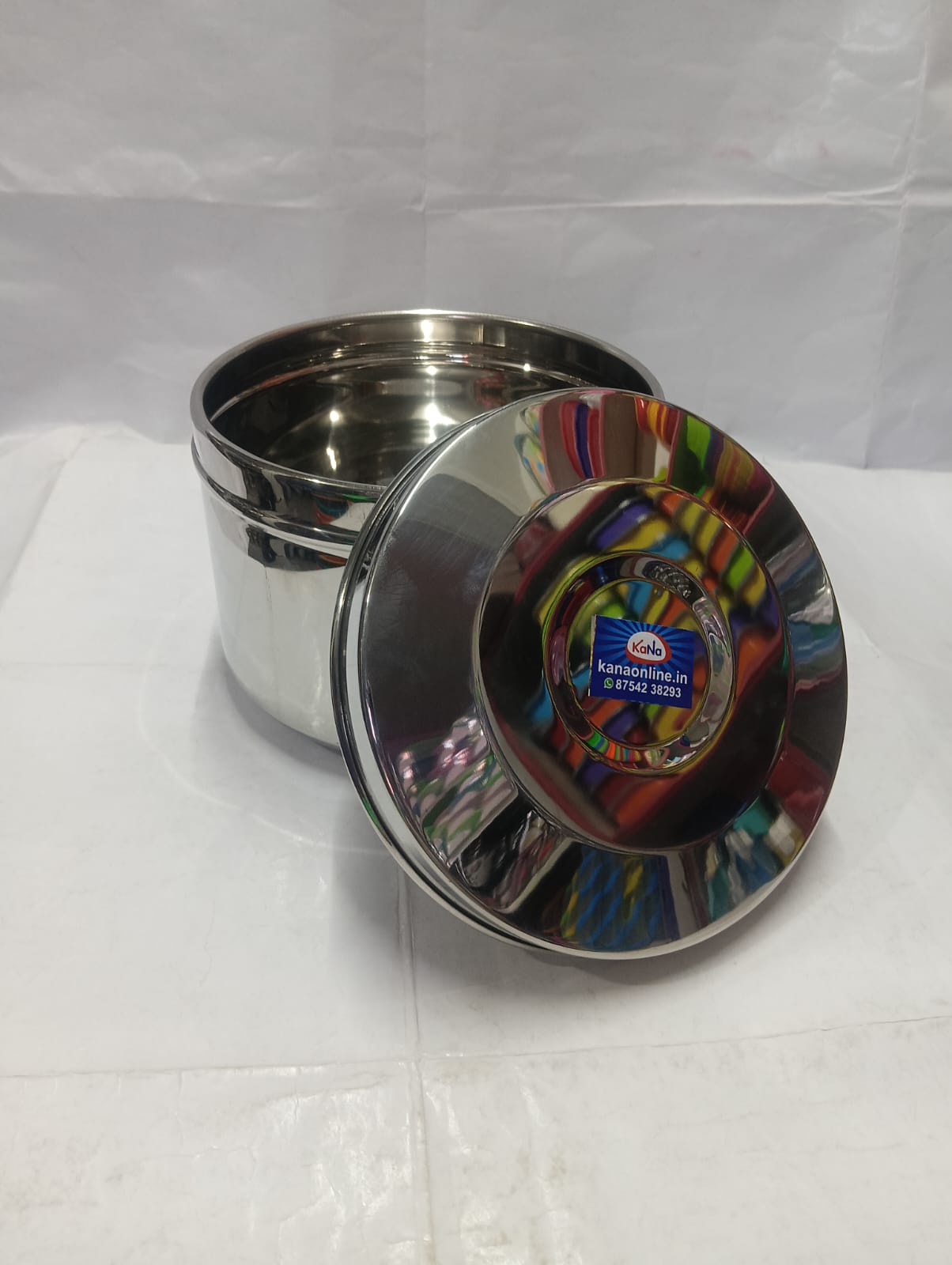 Stainless Steel Adukku Pathiram (Stainless Steel Multi-Size Storage Container Set of Four) - Image 7