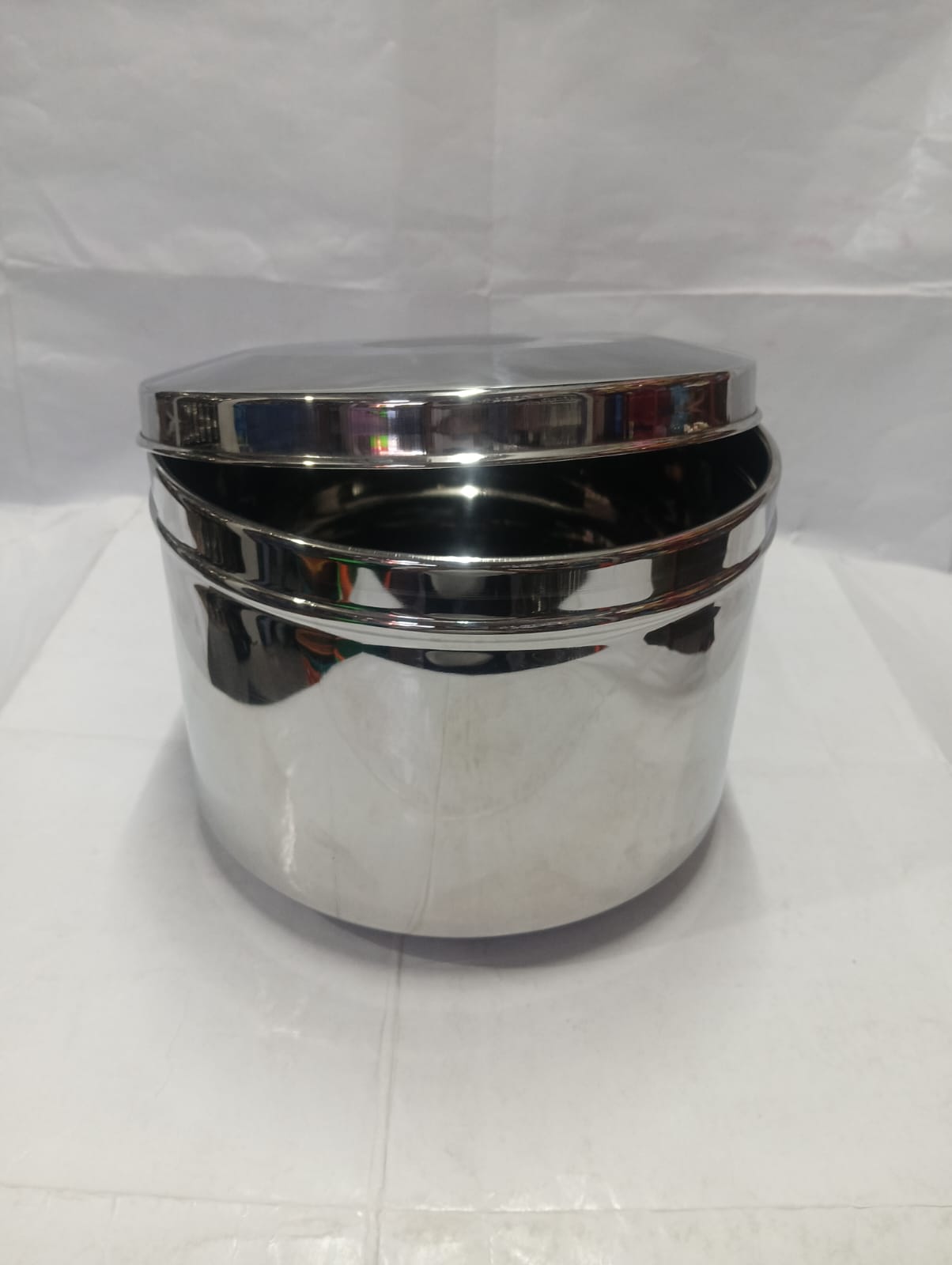 Stainless Steel Adukku Pathiram (Stainless Steel Multi-Size Storage Container Set of Four) - Image 8