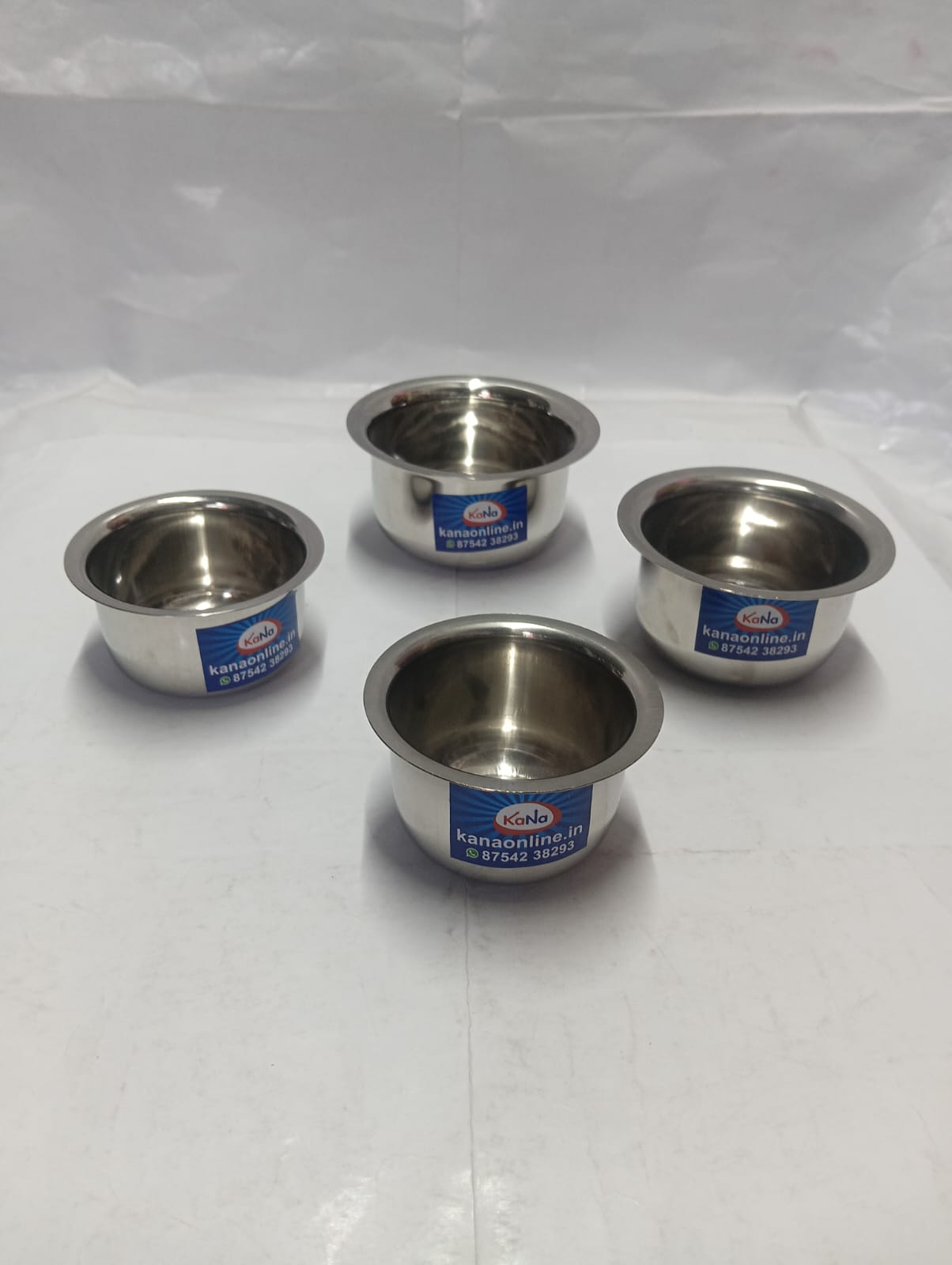 Mini Stainless Steel Deep Topes Set (Size 1-4) - Image 3