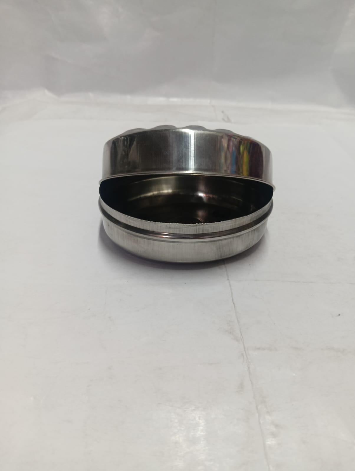 Stainless Steel Soap Dabba (Oval Soap Case) - Image 3