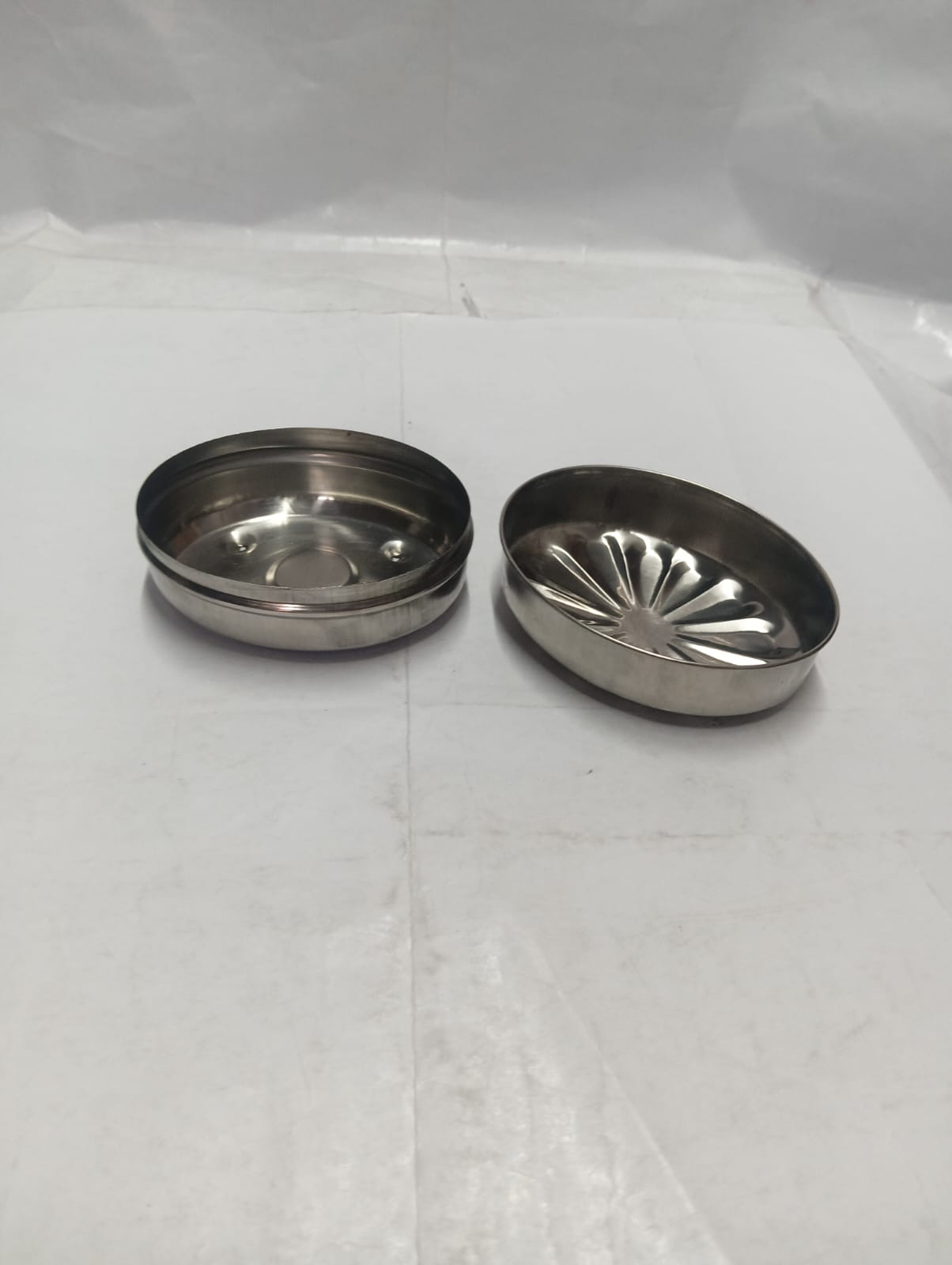 Stainless Steel Soap Dabba (Oval Soap Case) - Image 5