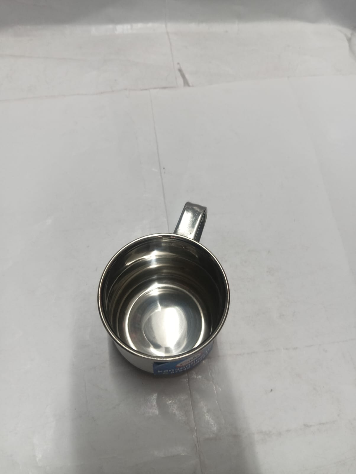 Stainless Steel Laser-Engraved Floral Tea/Coffee Mug - Image 4