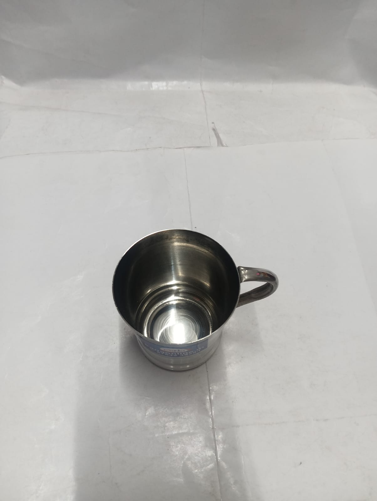 Stainless Steel Classic Line-Design Tea/Milk Mug - Image 2