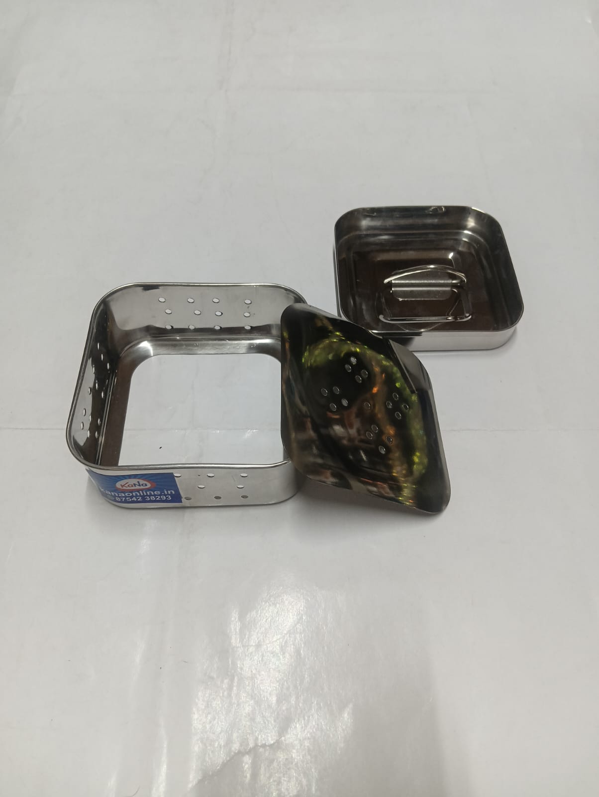 Stainless Steel Square Shape Paneer Maker ( Set of 2 ) - Image 6