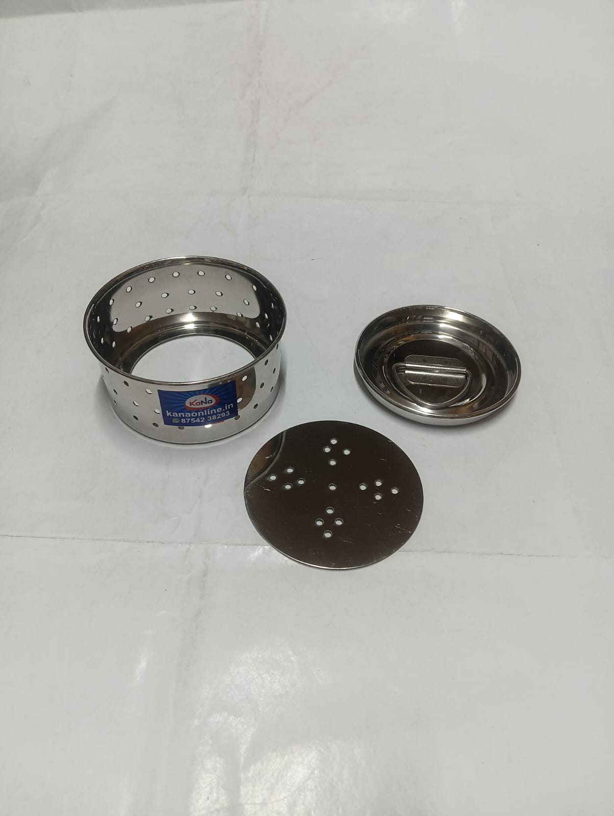 Stainless Steel Round Shape Paneer Maker (Set of 2) - Image 5