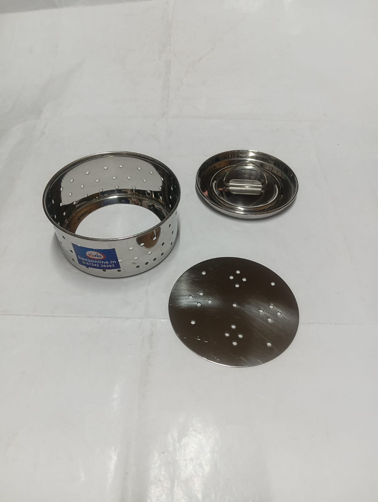 Stainless Steel Round Shape Paneer Maker (Set of 2) - Image 10