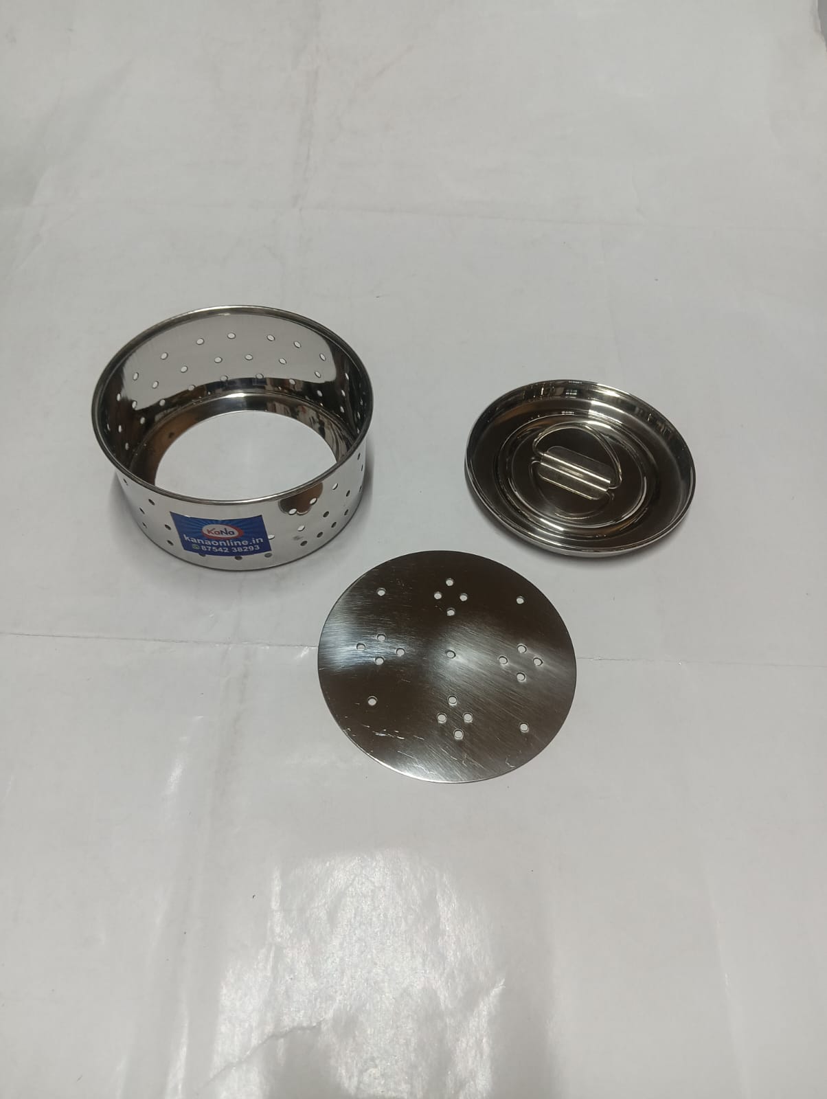 Stainless Steel Round Shape Paneer Maker (Set of 2) - Image 12