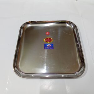 S.S PLAIN SQUARE PLATE(NO:04)
