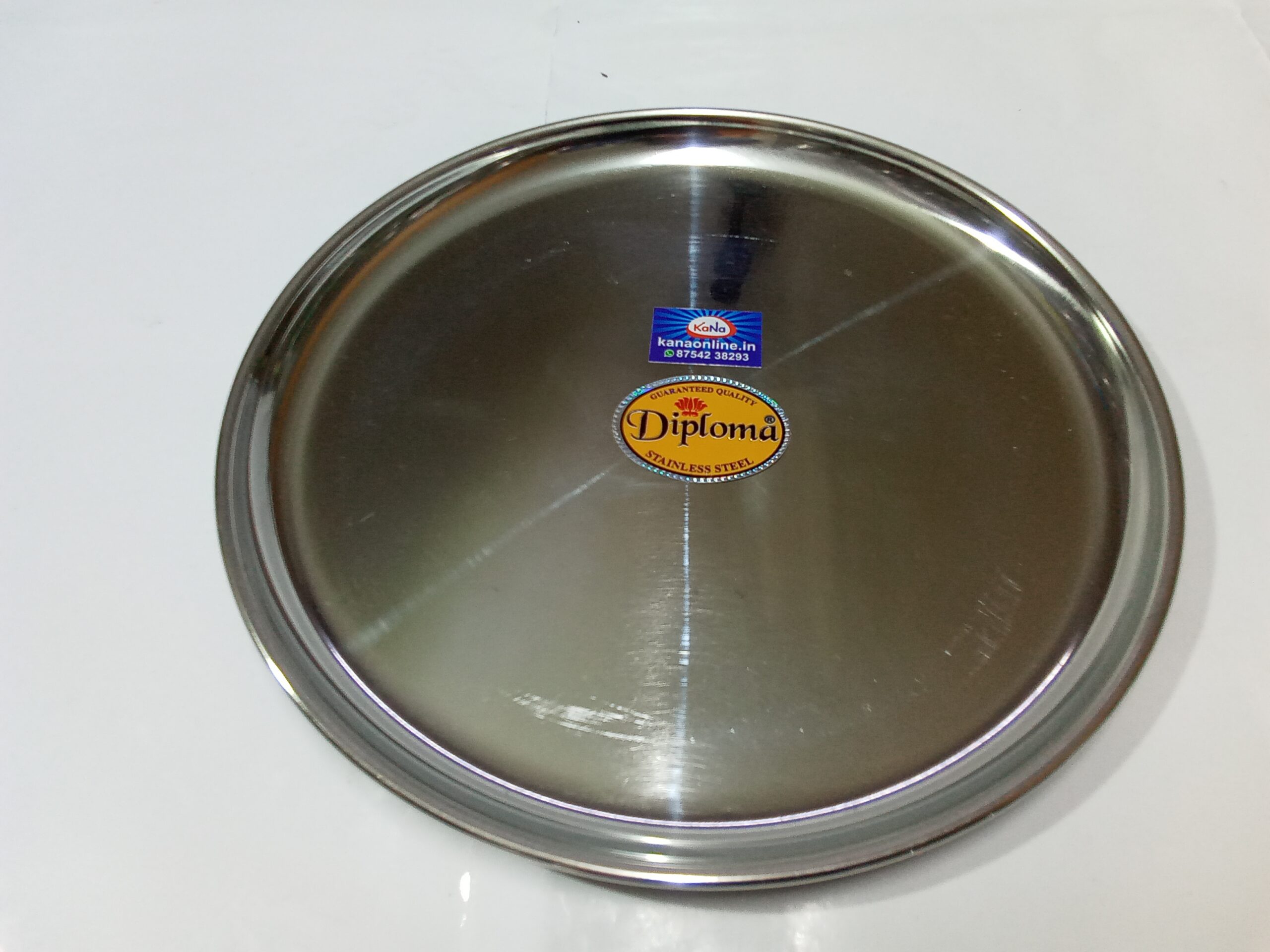 STAINLESS STEEL CHINA PLATE
