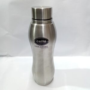 CELLO-(CURRY EXE) STEEL WATER BOTTLE(1LTR)