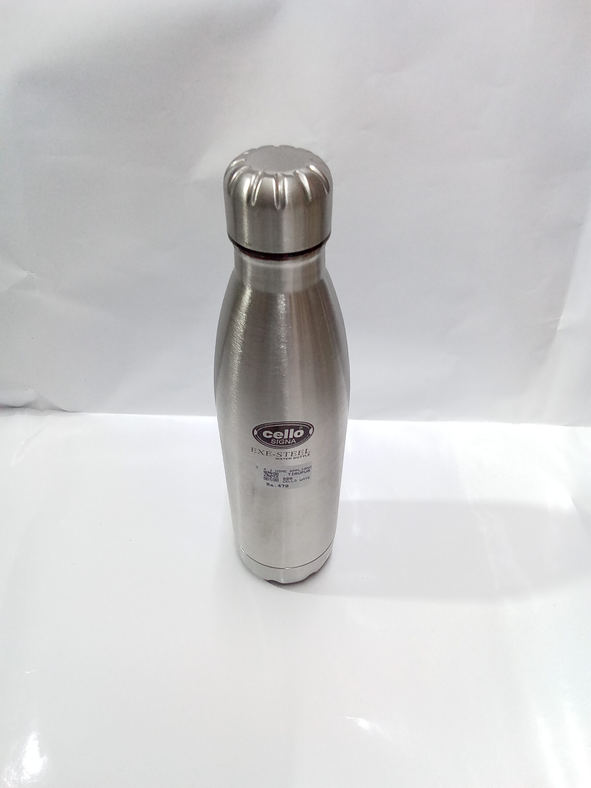 CELLO-(SIGNO EXE)STEEL WATER BOTTLE(800ML)