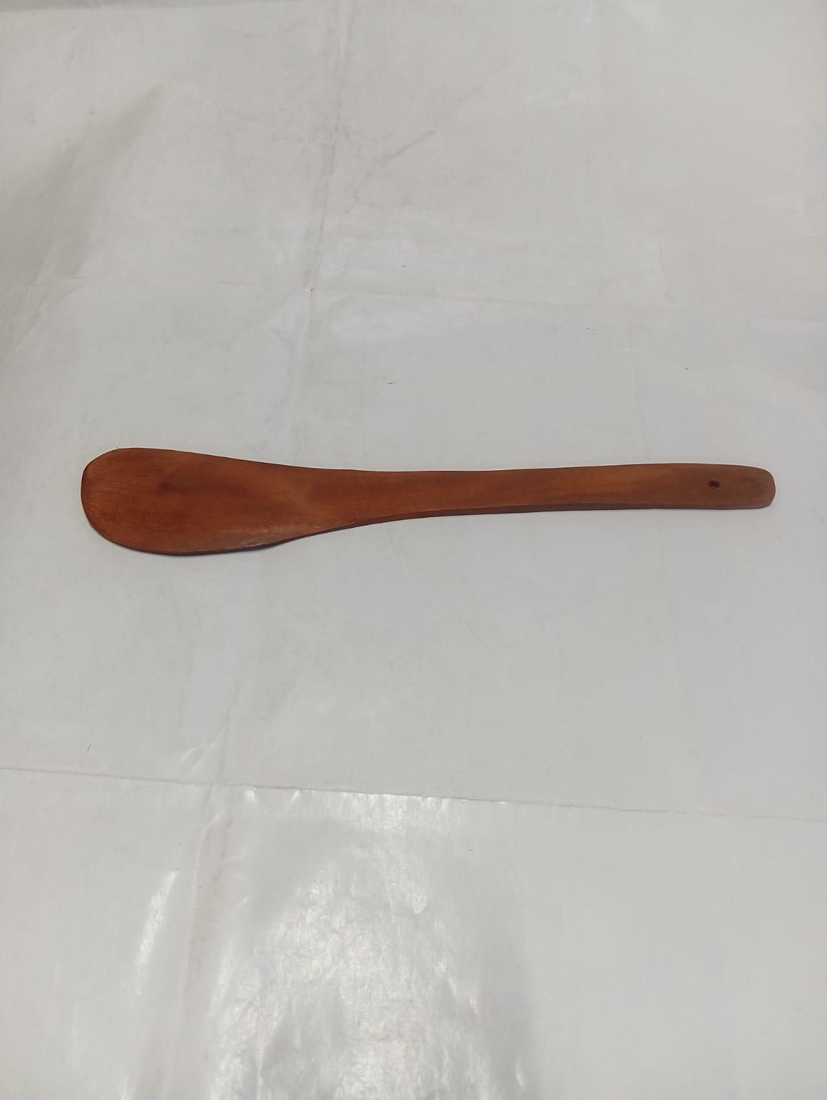Handcrafted Neem Wood Curved Spatula / Dosa Turner - Image 2