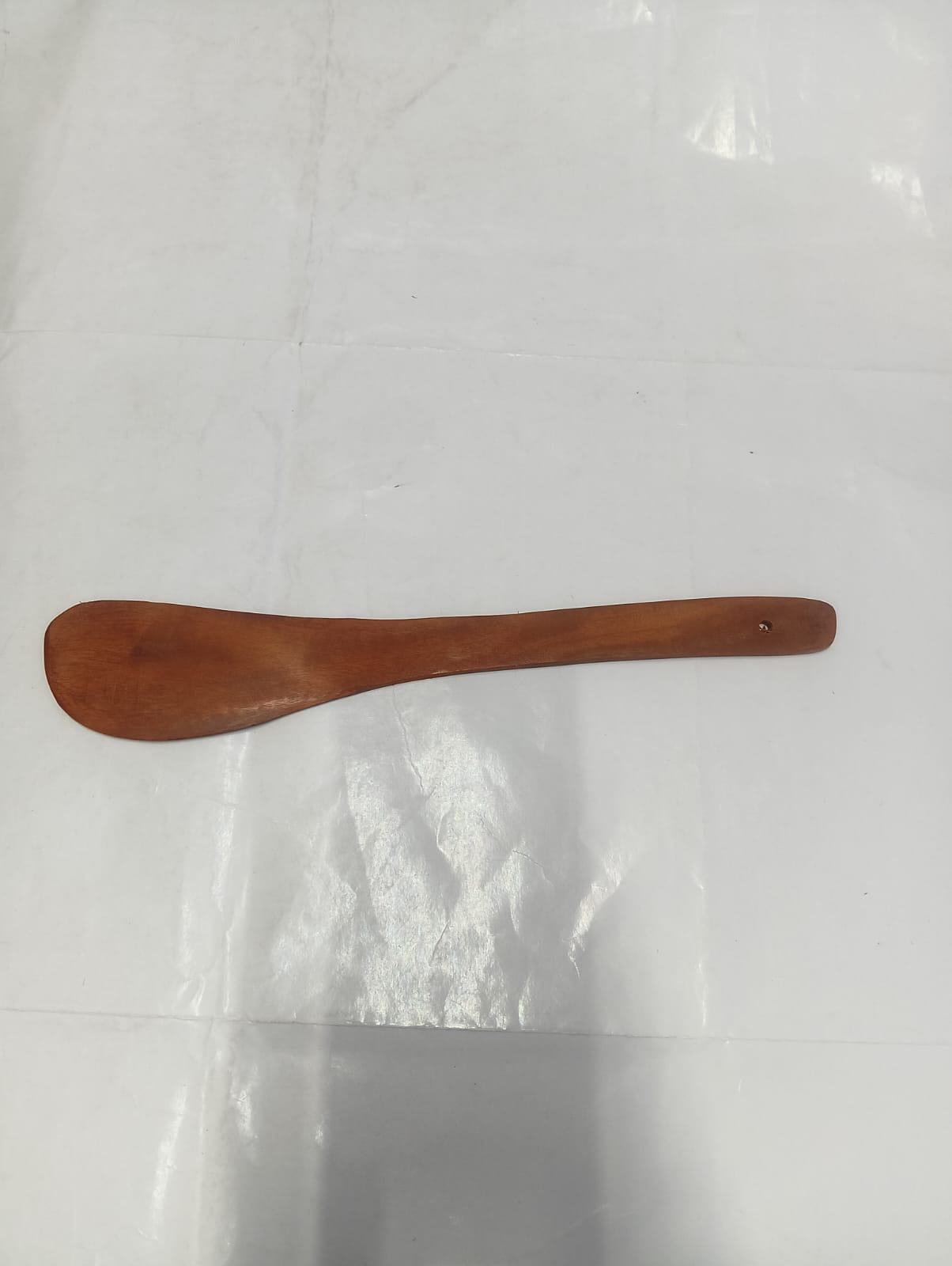 Handcrafted Neem Wood Curved Spatula / Dosa Turner - Image 5