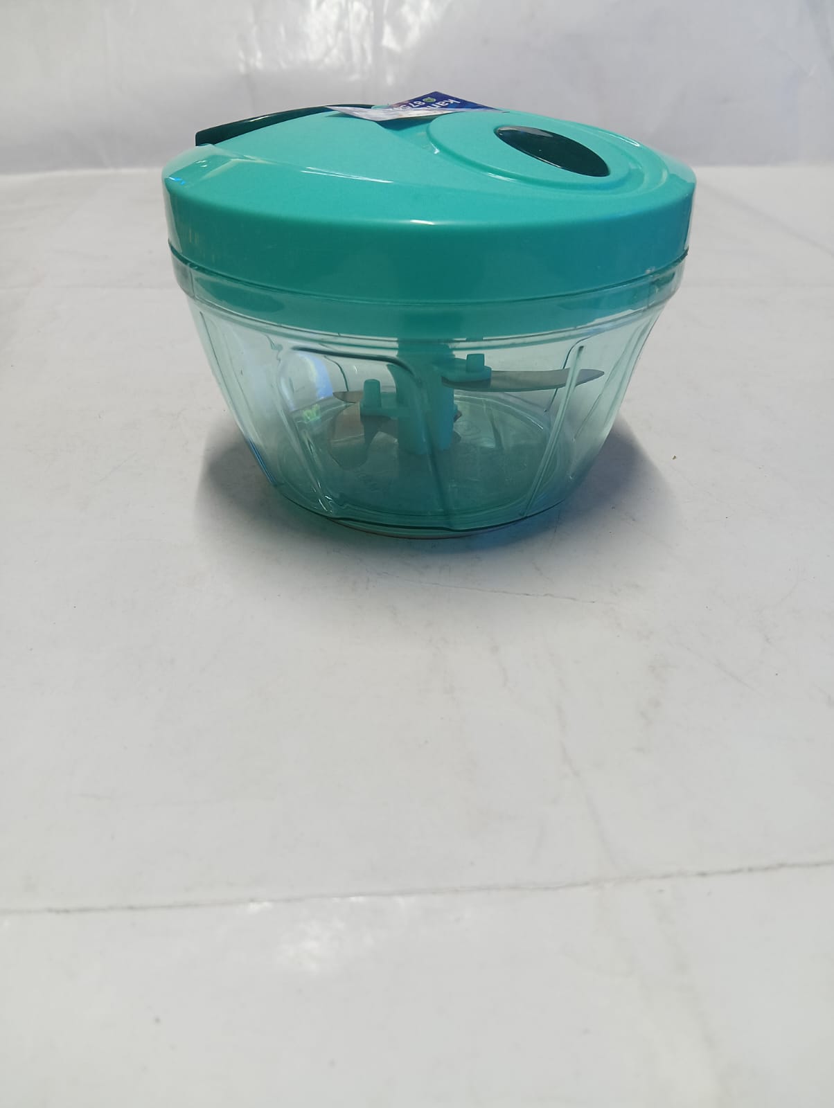 Plastic Manual Pull-String Vegetable & Fruit Mini Chopper - Image 3