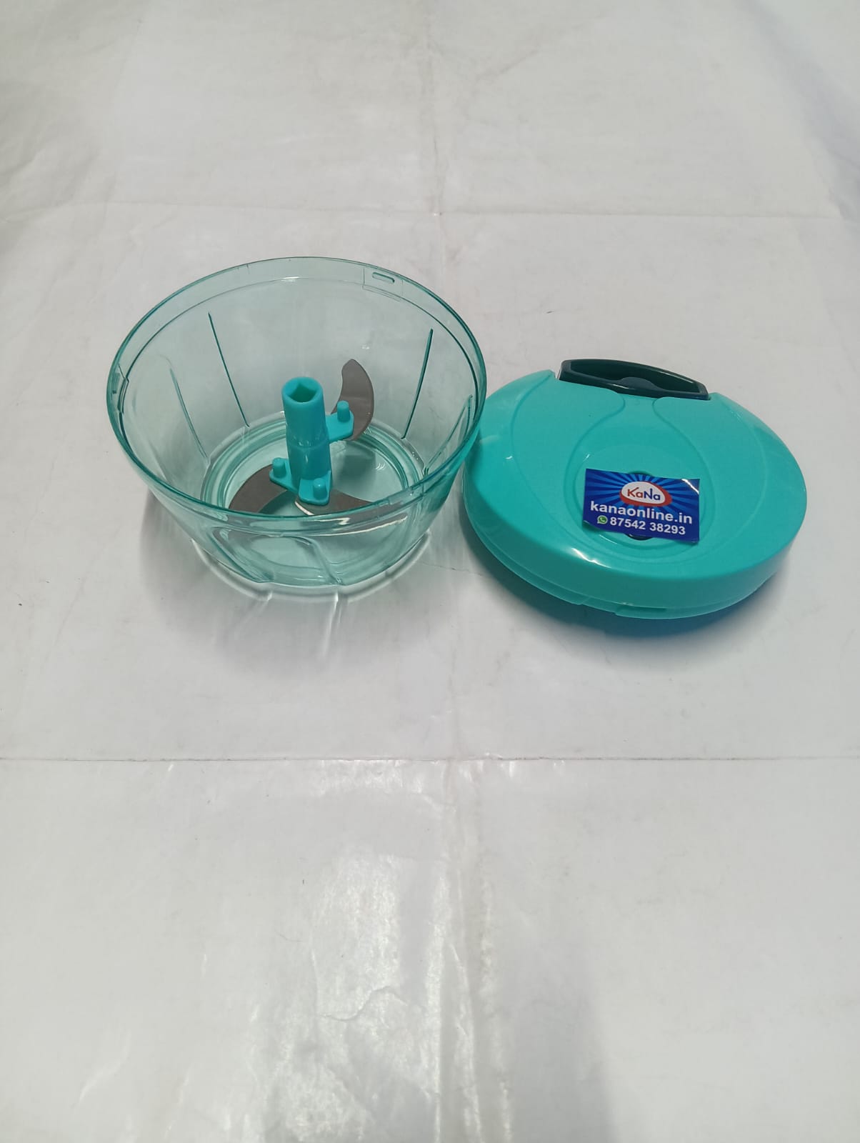 Plastic Manual Pull-String Vegetable & Fruit Mini Chopper - Image 7