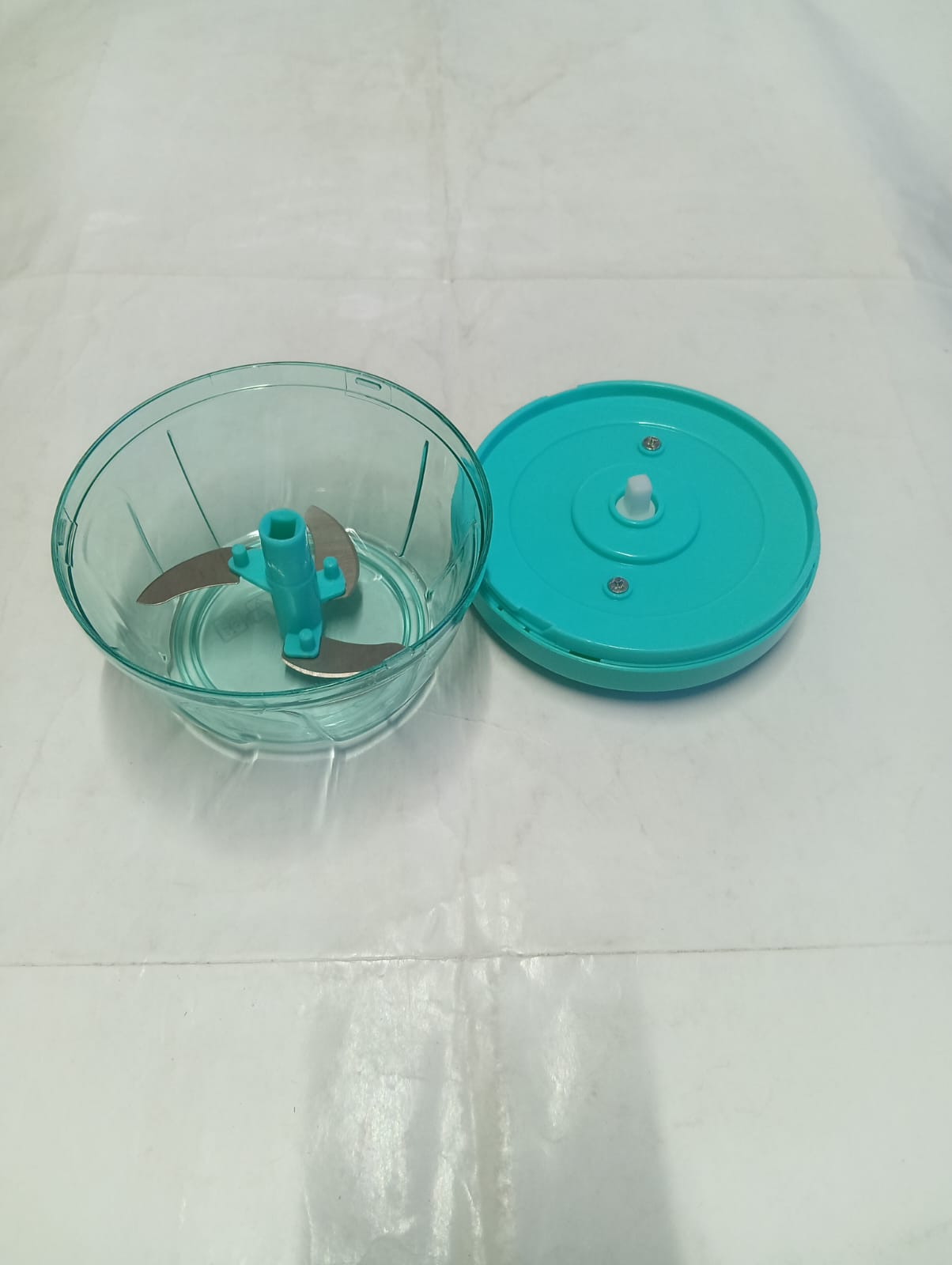 Plastic Manual Pull-String Vegetable & Fruit Mini Chopper - Image 8