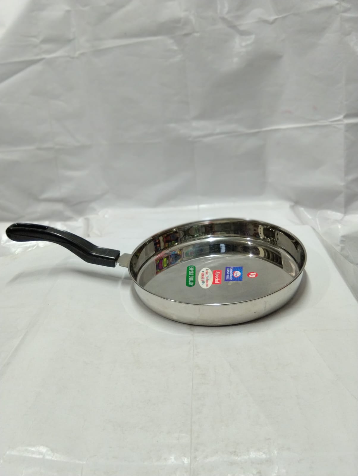 Premium Stainless Steel Kadai - Image 2