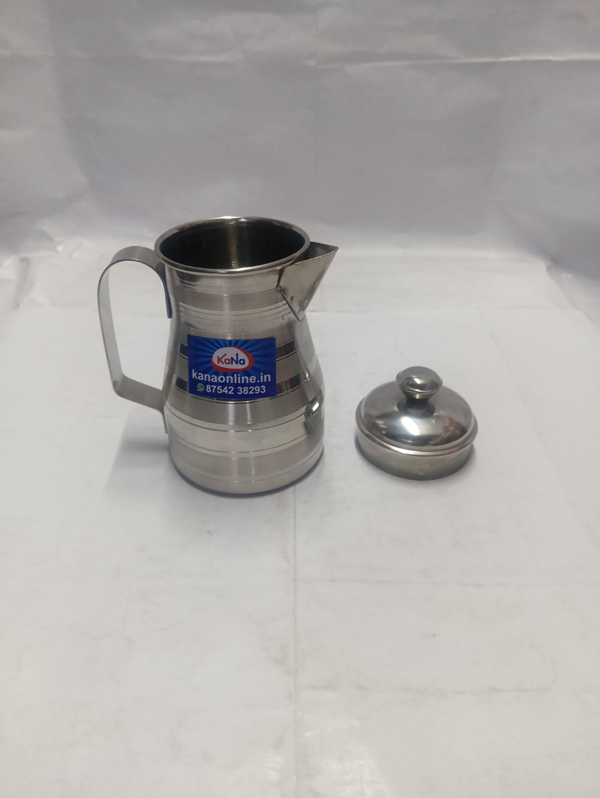Stainless Steel Oil Dispenser Jug Pair (Set of 2) - Image 4