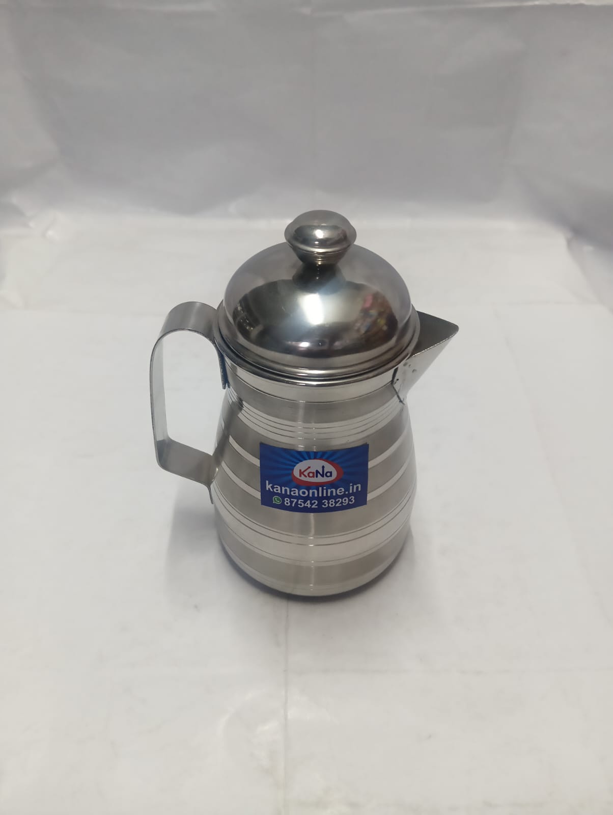 Stainless Steel Oil Dispenser Jug Pair (Set of 2) - Image 5