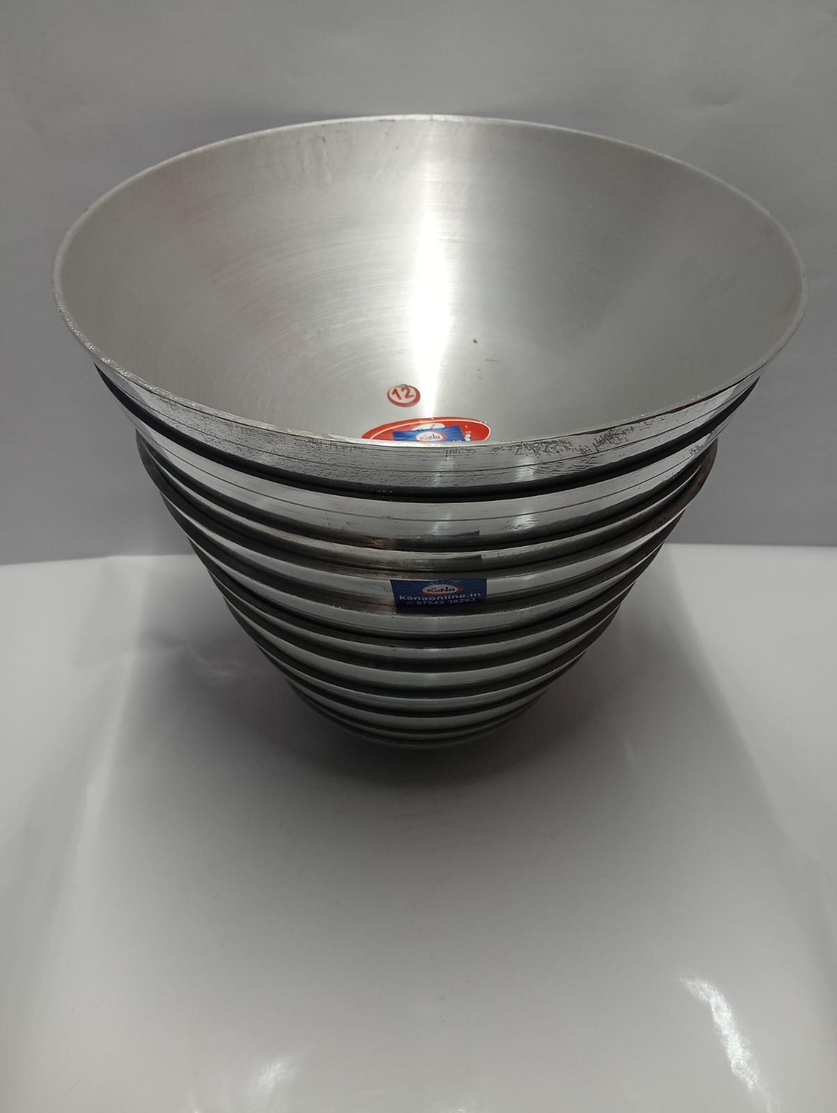 ALUMINIUM KADAAI without Handle (Cooking Vaana / Frying Pan Set)