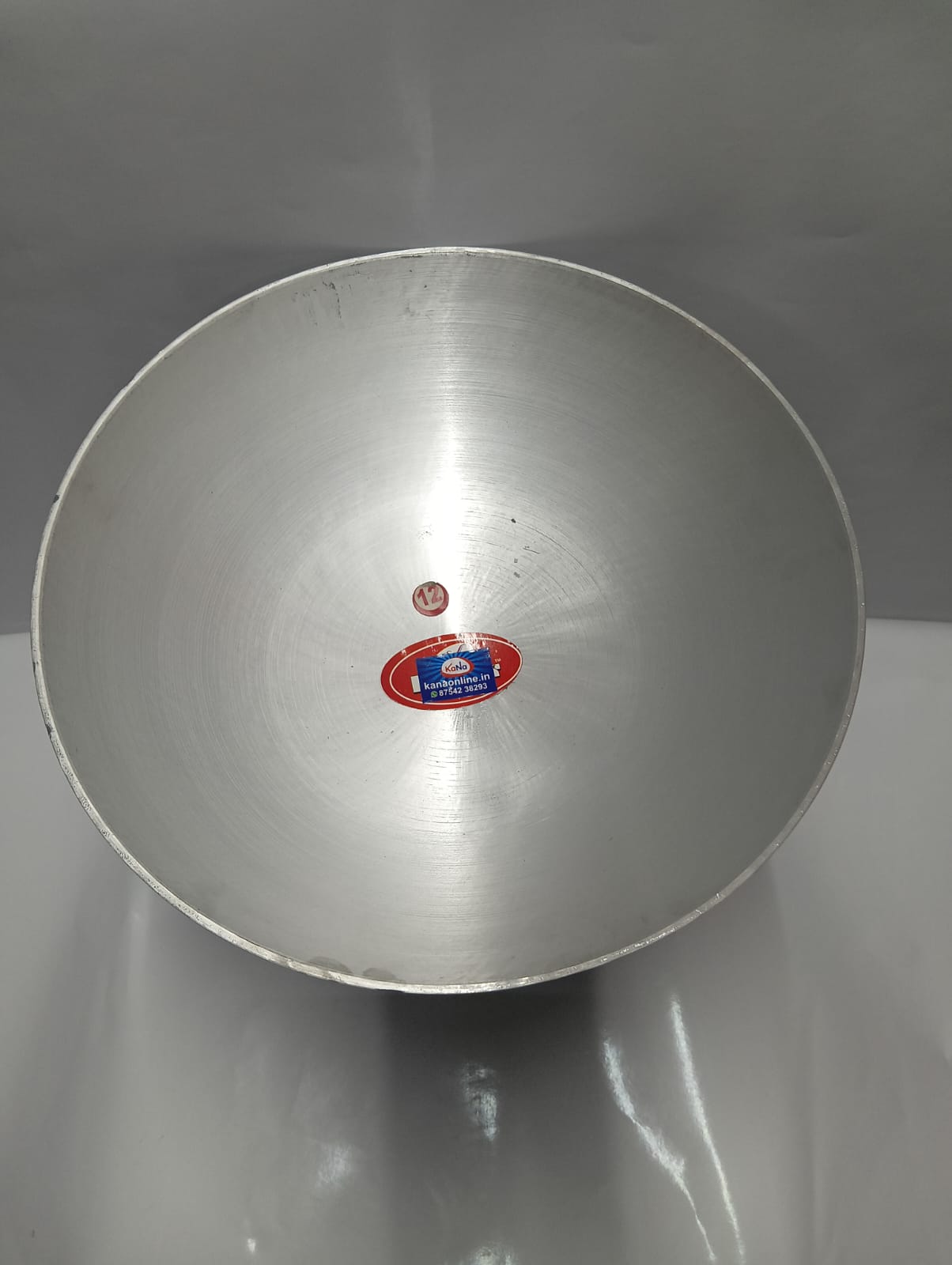ALUMINIUM KADAAI without Handle (Cooking Vaana / Frying Pan Set) - Image 2