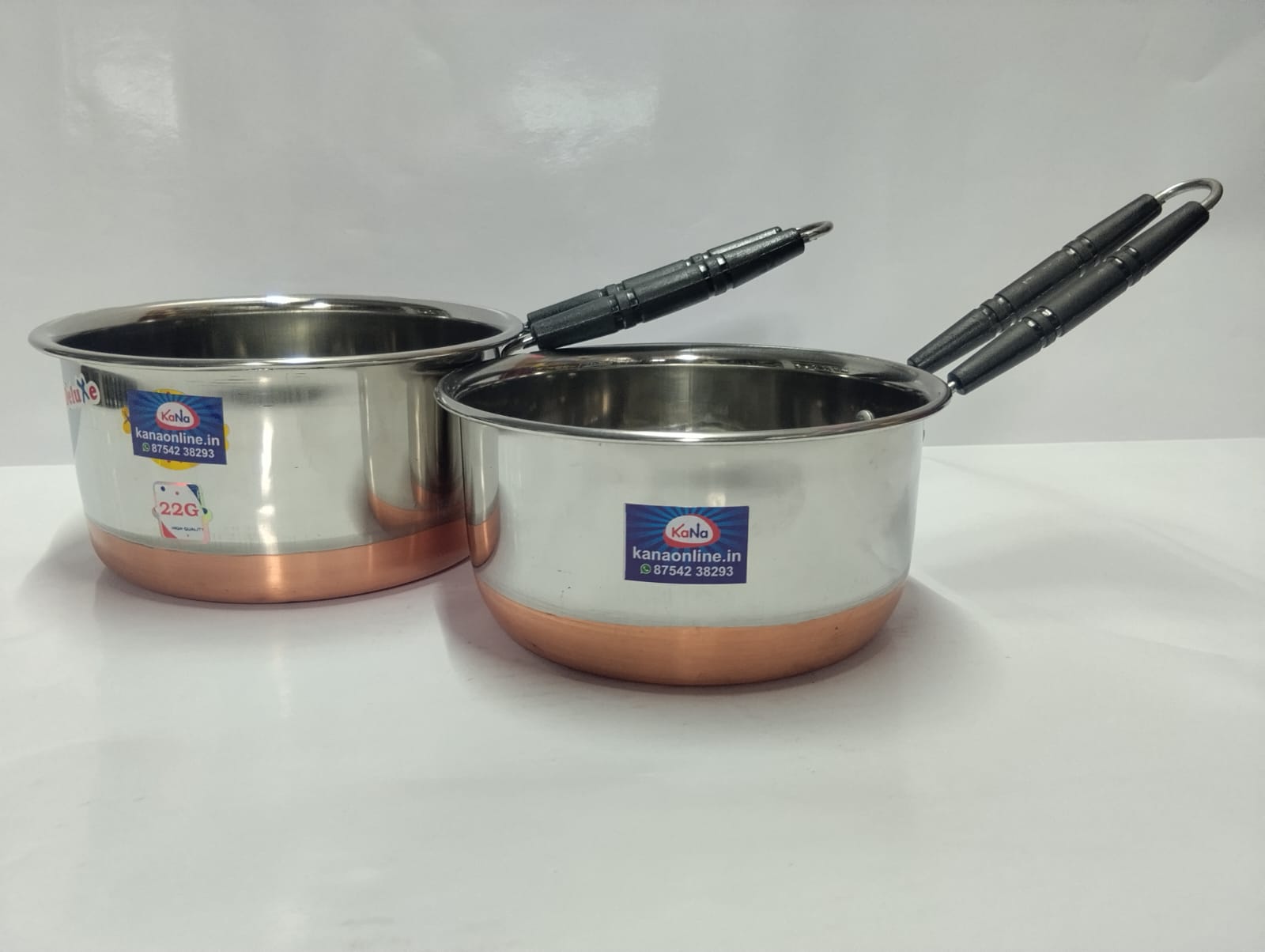 Premium Stainless Steel Sauce Pan With Copper Bottom